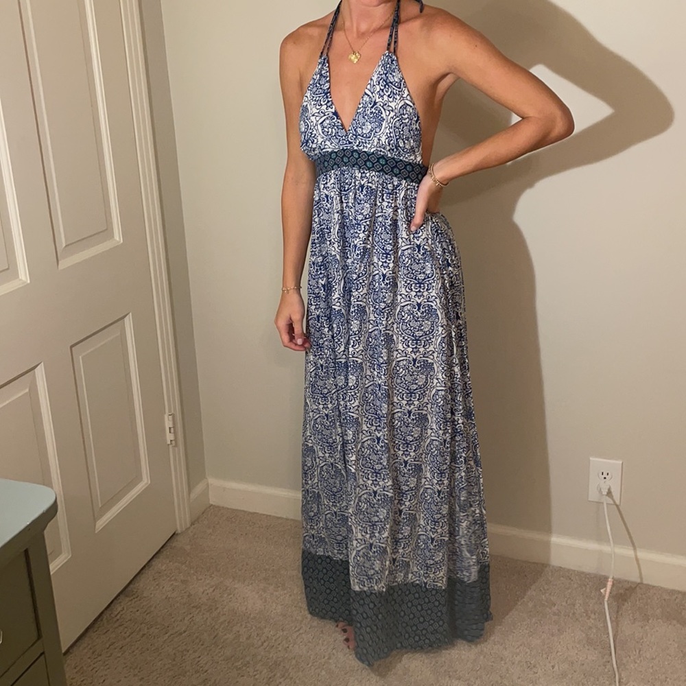 Long dress, free people for exposure